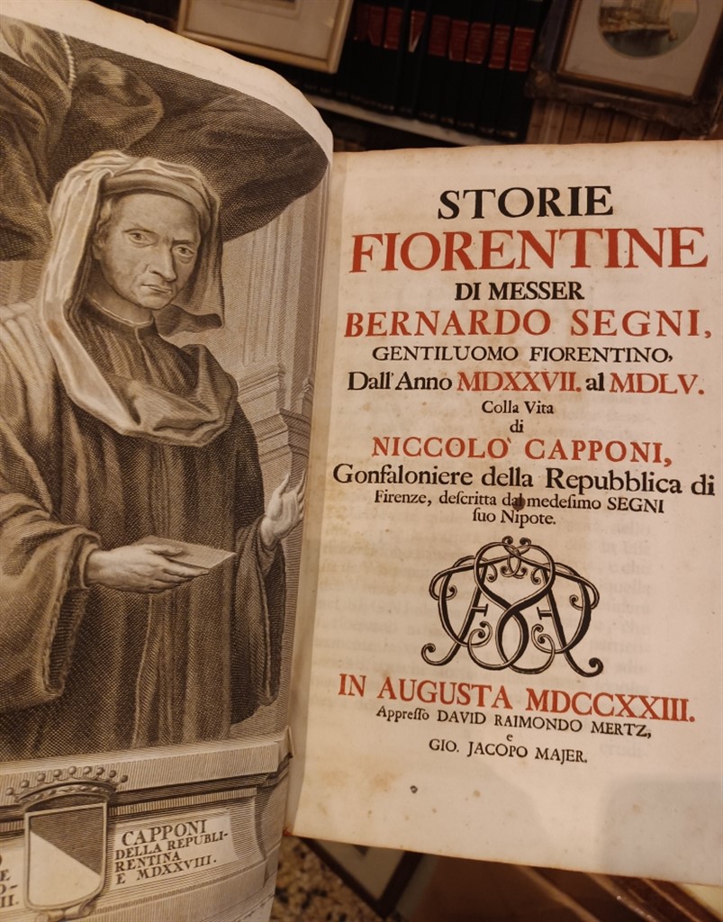 Storie fiorentine di Bernardo Segni 1723