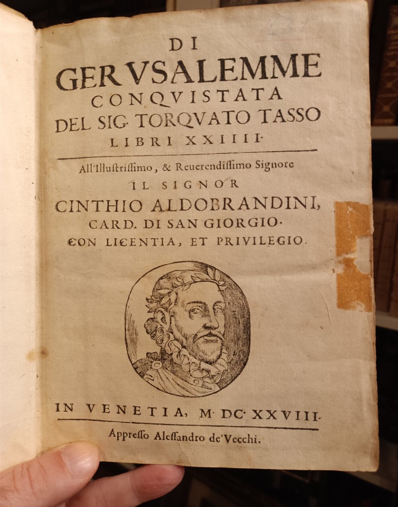 Torquato Tasso: Di Gerusalemme Conquistata 1628