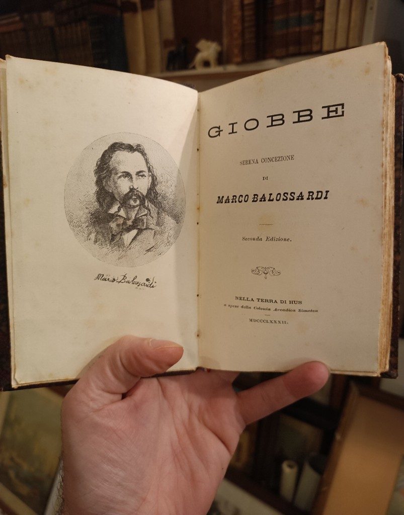 Marco Balossardi ( Olindo Guerrini e Corrado Ricci) Giobbe 188