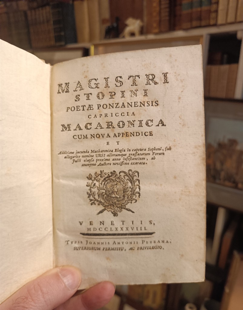 Cesare Orsini Capriccia Maccaronica 1788